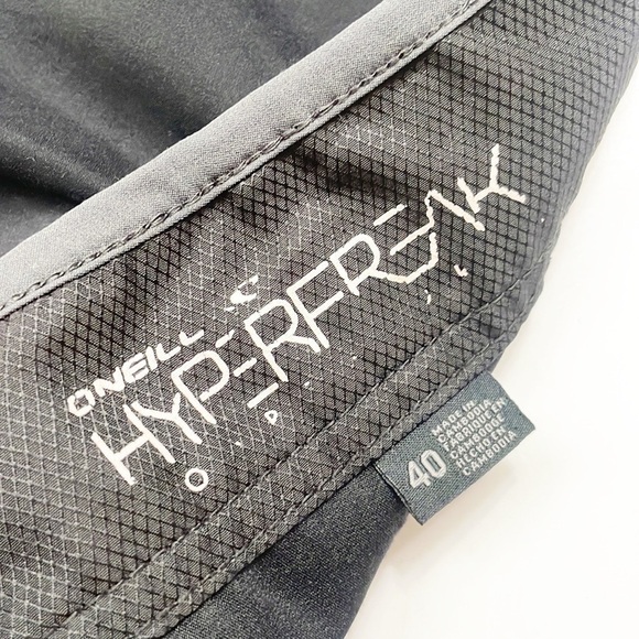 O'Neill Hyperfreak black hybrid shorts - Picture 3 of 4